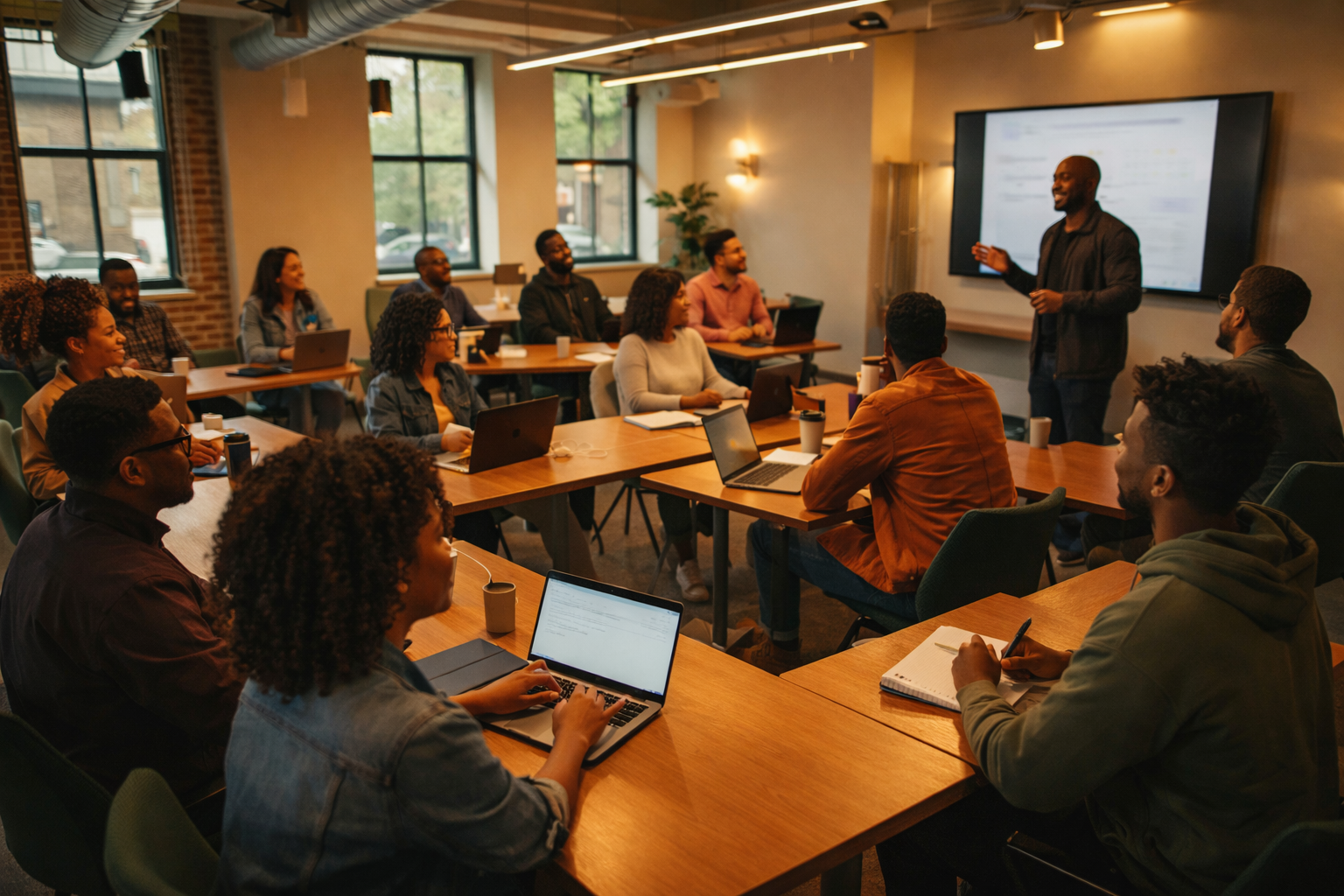 Running Start training participants