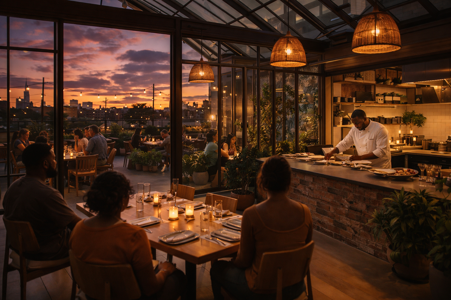 The Duel Rooftop Restaurant